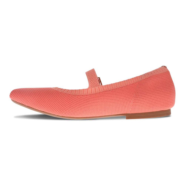 Revere Comfort Shoes Violet Flats - Coral