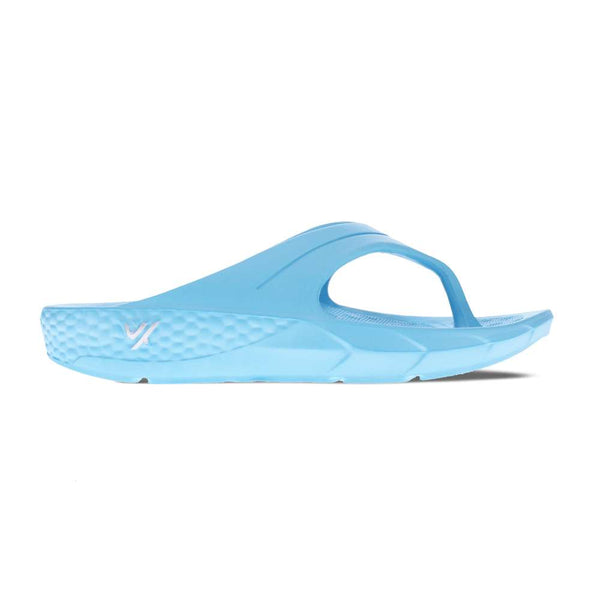 Revere Comfort Shoes Vitality Toe Post Sandal - Blue