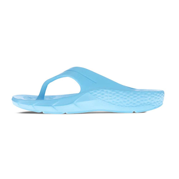 Revere Comfort Shoes Vitality Toe Post Sandal - Blue