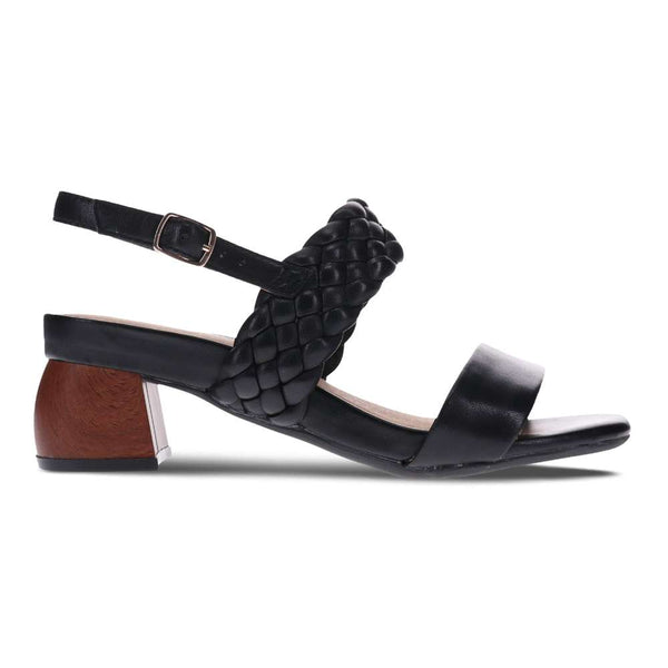 Revere Comfort Shoes Yuki Heeled Sandal - Black