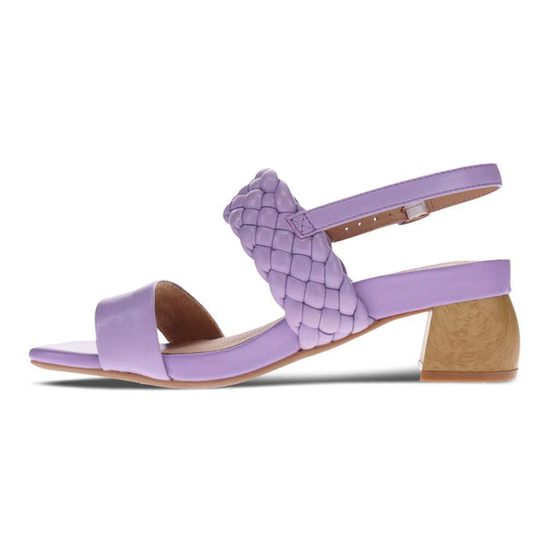 Revere Comfort Shoes Yuki Heeled Sandal - Lavender