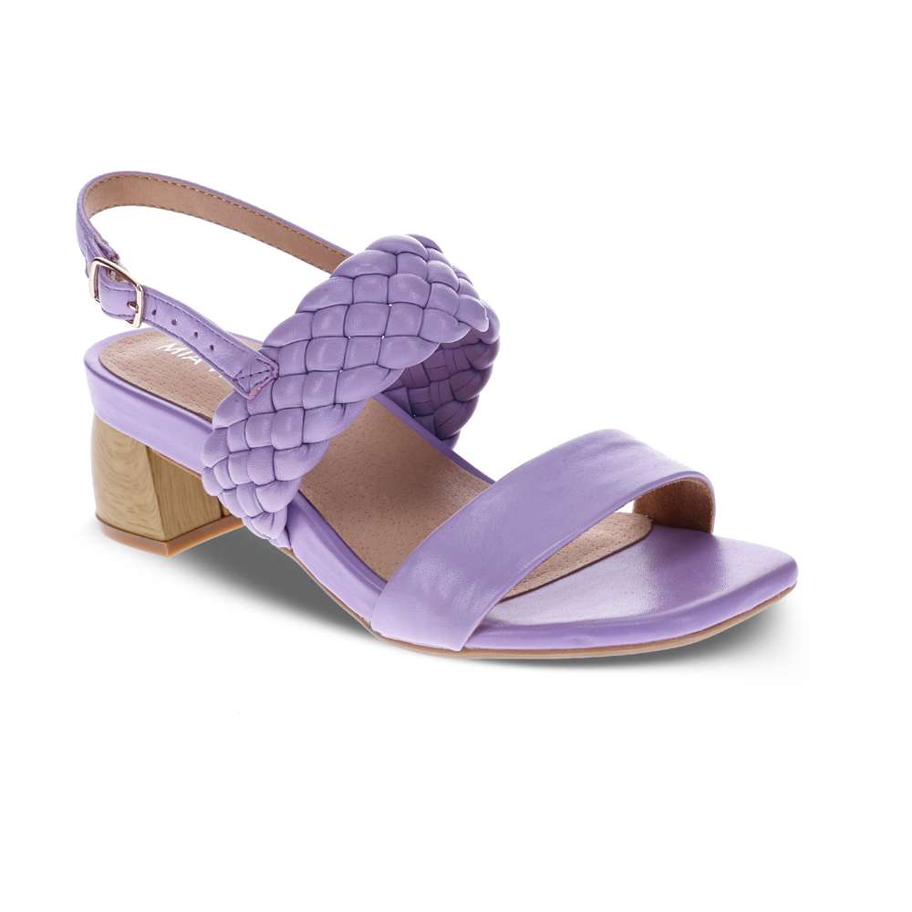 revere comfort shoes Yuki Heeled Sandal - Lavender