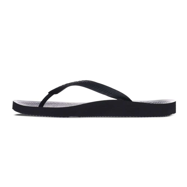 Revere Comfort Shoes Rome Men's Toe Post Sandal - Black