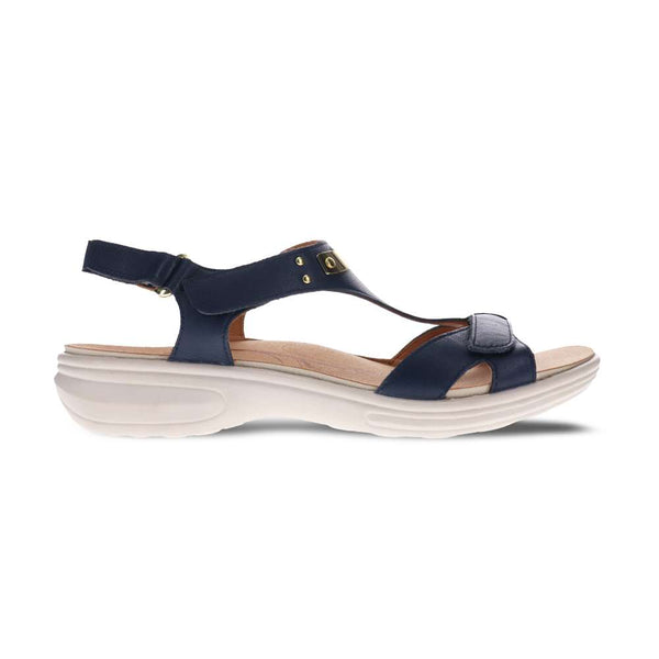 Revere Comfort Shoes Santa Monica Sandal - Blue French
