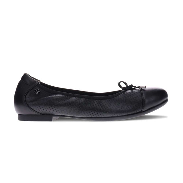 Revere Comfort Shoes St. Barts Ballet Flats - Black French