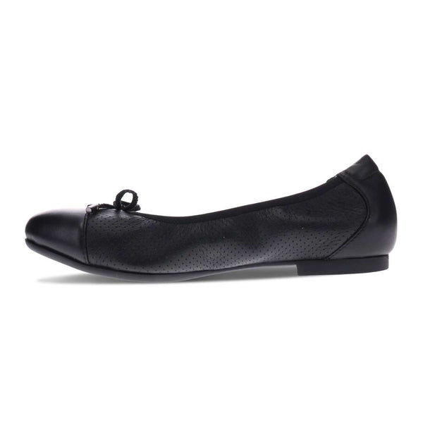Revere Comfort Shoes St. Barts Ballet Flats - Black French