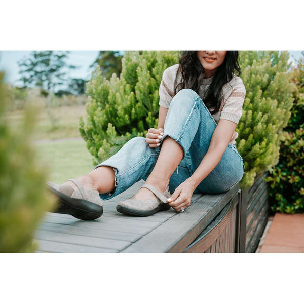 Revere Comfort Shoes Timaru Mary-jane - Silver Metallic