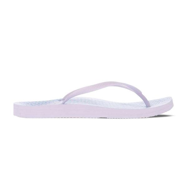 Revere Comfort Shoes Venice Print Women's Toe Post Sandal - Blue Maze