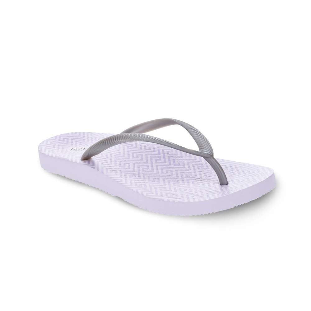 revere comfort shoes Venice Print Women's Toe Post Sandal - Lavender Maze