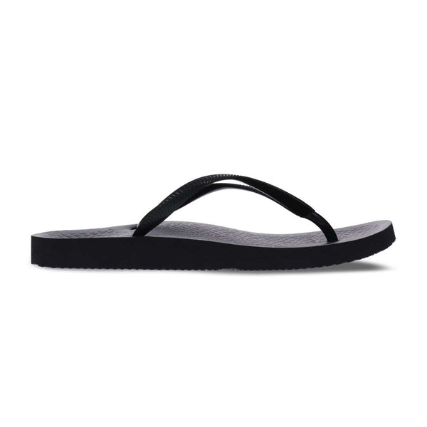 Revere Comfort Shoes Venice Solid Women's Toe Post Sandal - Black