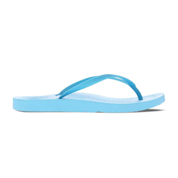 Revere Comfort Shoes Venice Solid Women's Toe Post Sandal - Blue