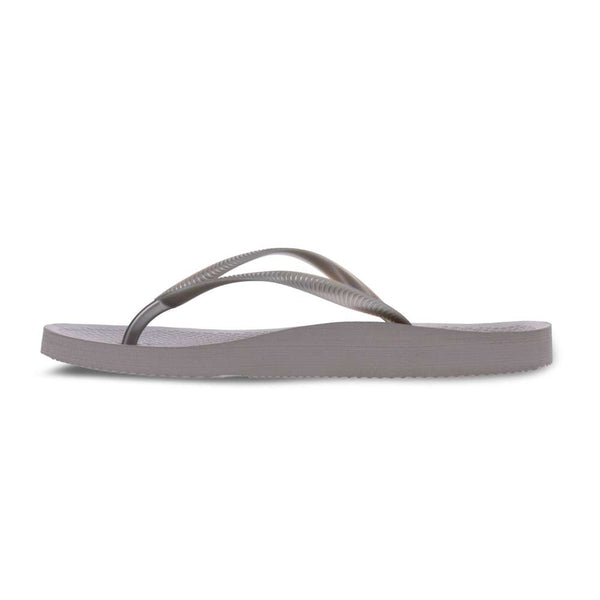 Revere Comfort Shoes Venice Solid Women's Toe Post Sandal - Pewter