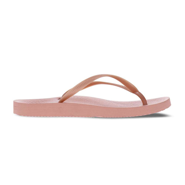 Revere Comfort Shoes Venice Solid Women's Toe Post Sandal - Rose Gold