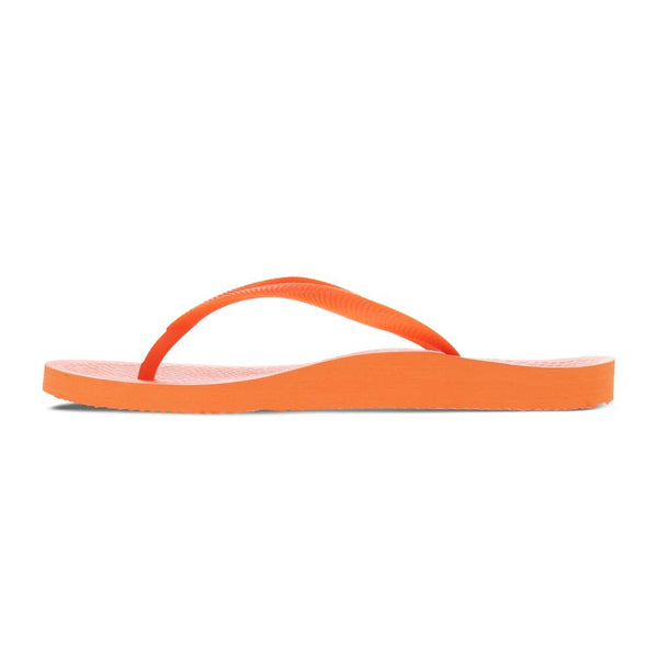 Revere Comfort Shoes Venice Solid Women's Toe Post Sandal - Tangerine