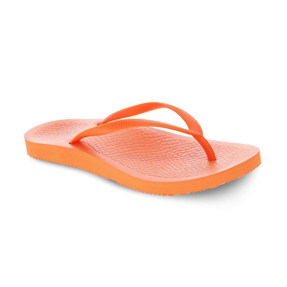 revere comfort shoes Venice Solid Women's Toe Post Sandal - Tangerine