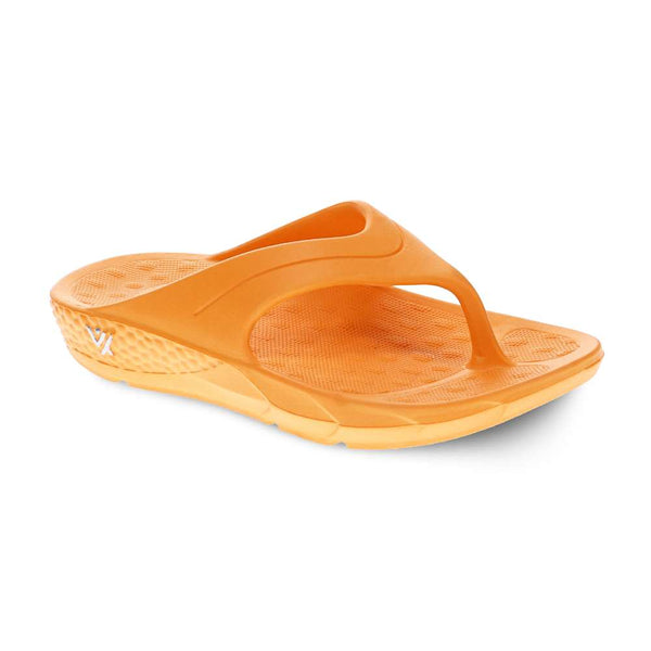 Revere Comfort Shoes Vitality Toe Post Sandal - Tangerine
