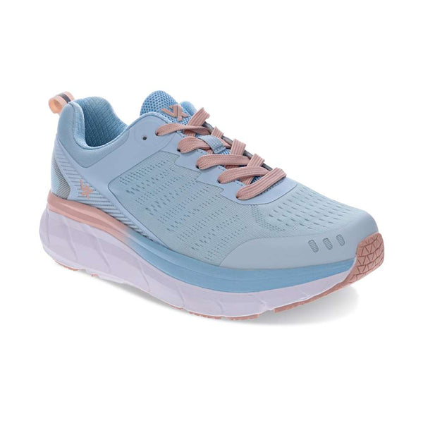 Revere Comfort Shoes Walker Mesh III - Lt Blue/Apricot