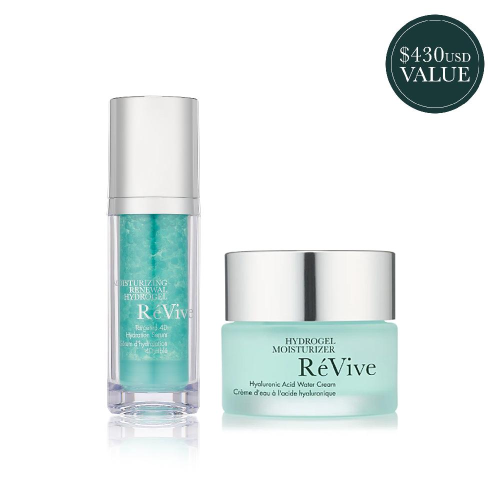 révive The Ultimate Hydration Duo / Moisturizing Renewal Hydrogel Serum & Hydrogel Moisturizer
