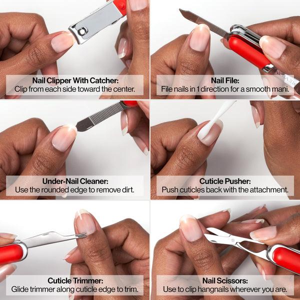 Revlon 6-In-1 Nail Tool: Heavy Duty Nail Clipper