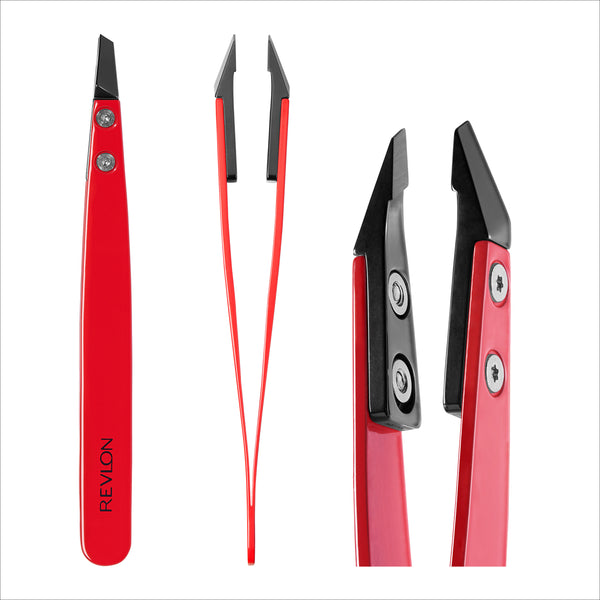 Revlon Ceramic Tip Slanted Brow Tweezers