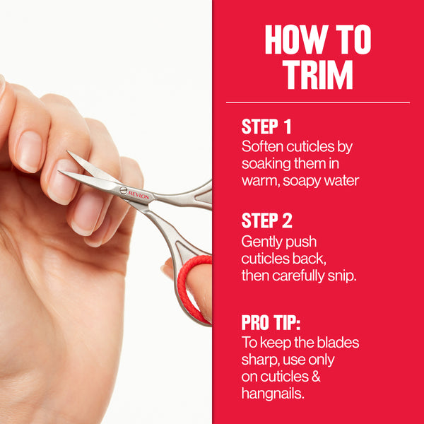 Revlon Curved Blade Nail Cuticle Scissors