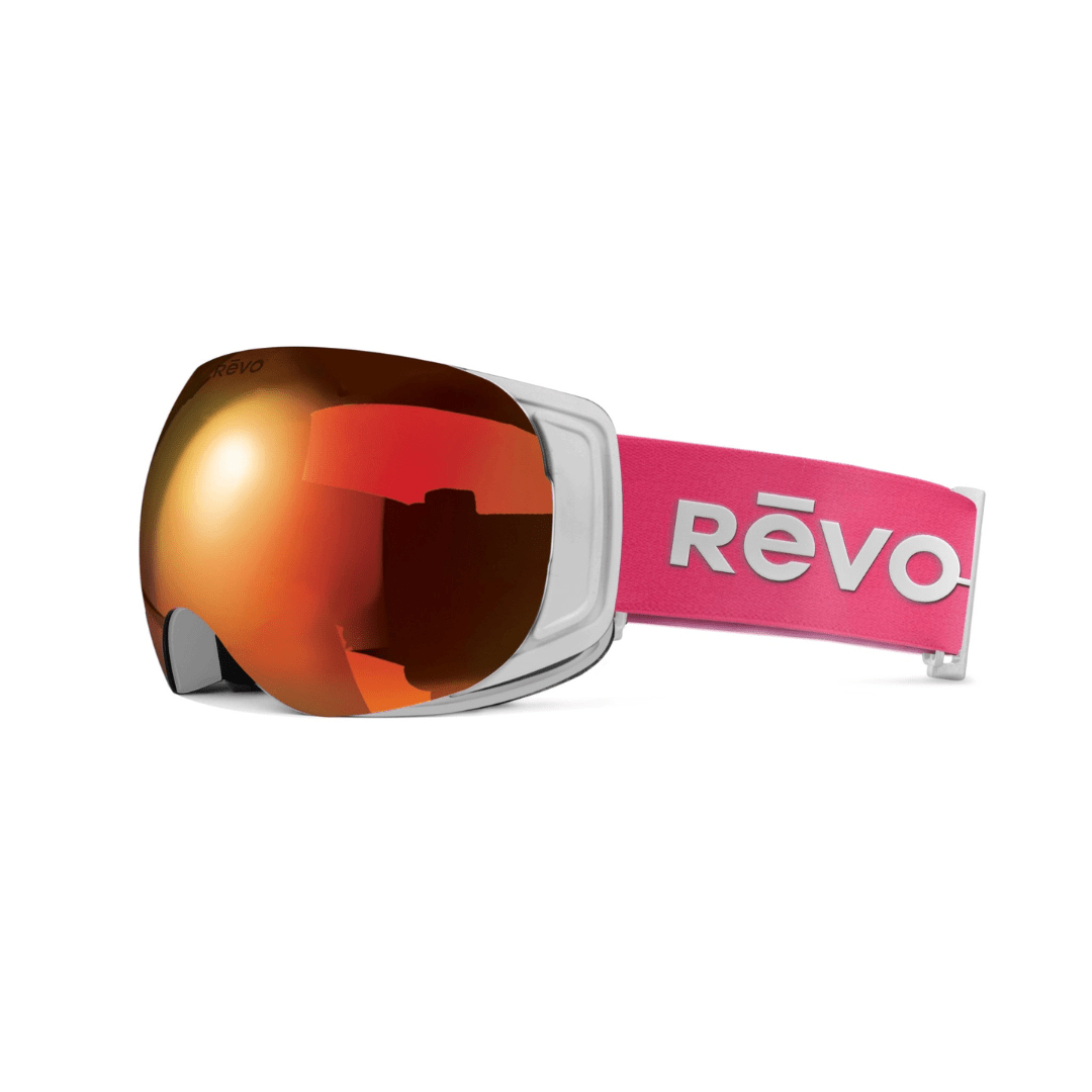 revo Big Sky | No. 5 M Matte White Photochromic Solar Orange