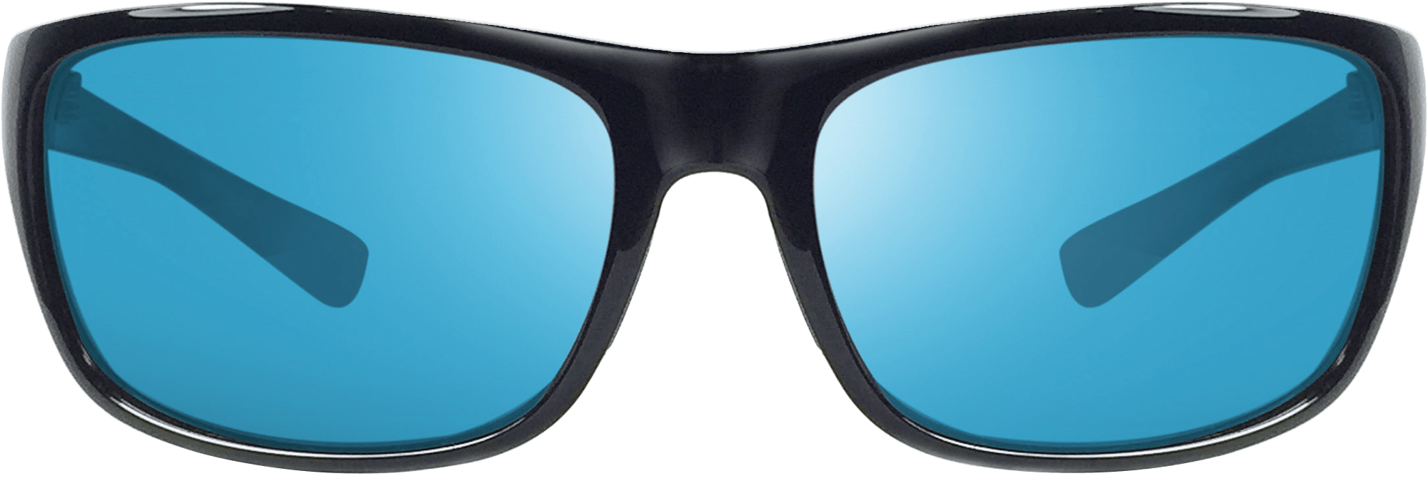 revo Jude | Crystal Glass Lens M Matte Black H2O Heritage Blue