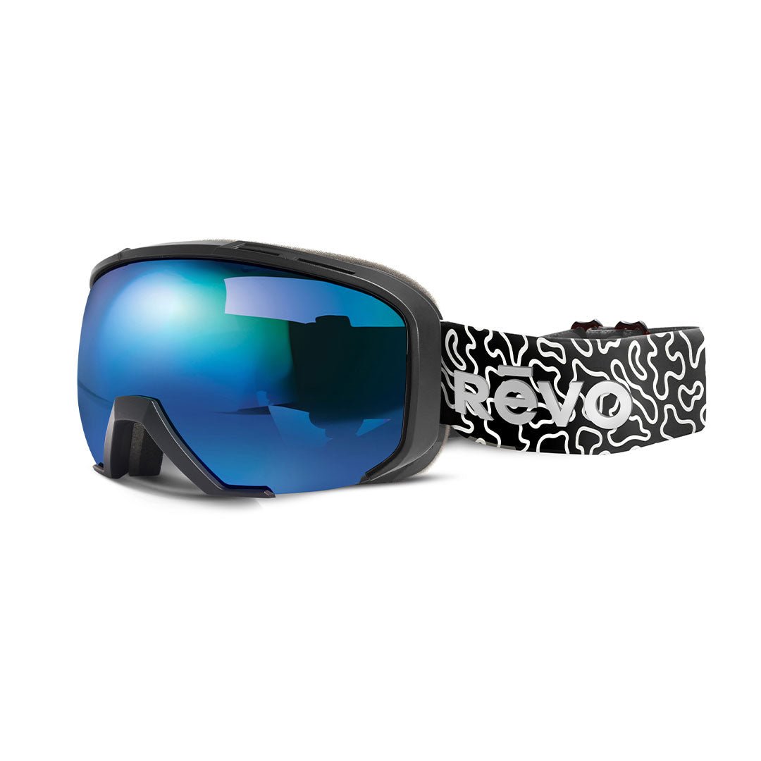 revo Mammoth | No. 11 XL Matte Black Photochromic Blue Water