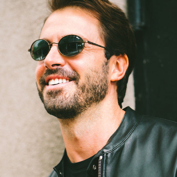 Revo Python | Crystal Glass Lens L Antique Gunmetal Smoky Green