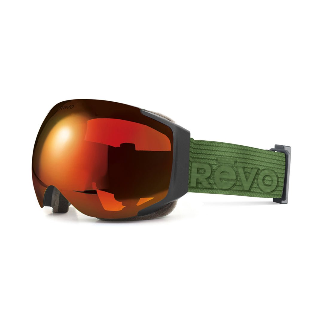 revo Carver | No. 8 M Black Photochromic Solar Orange