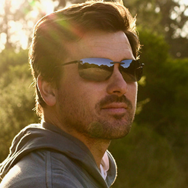 Revo Descend Z L Satin Chrome Blue Water