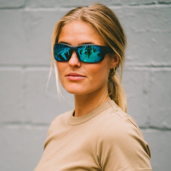 Revo Dexter | Crystal Glass Lens M Black Smoky Green