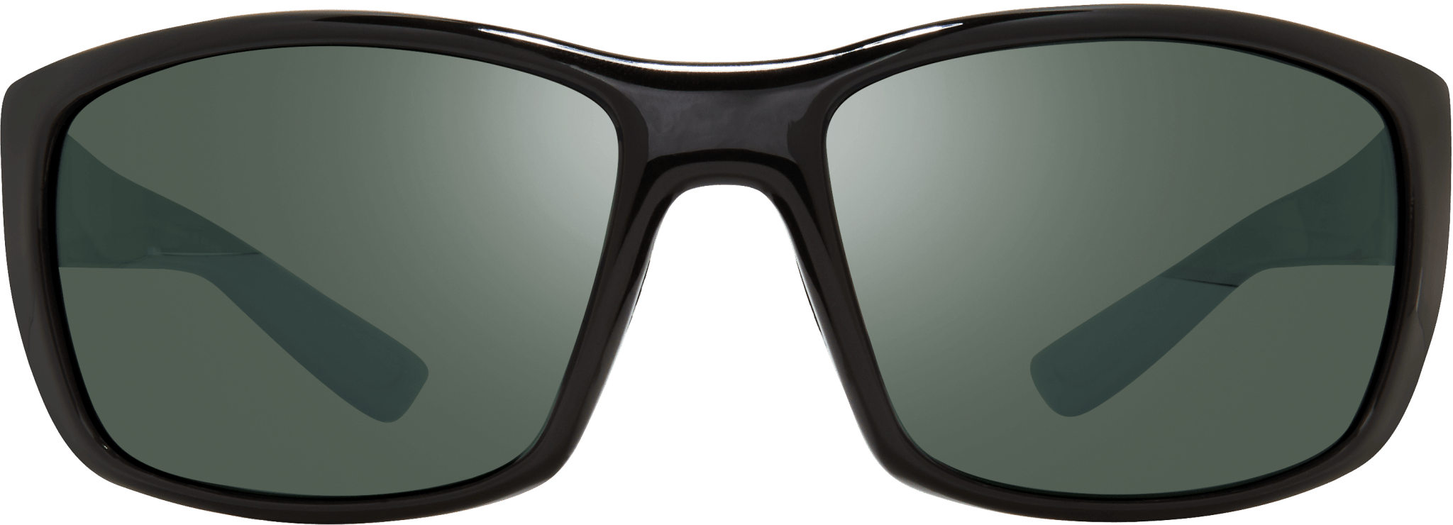 revo Dexter | Crystal Glass Lens M Black Smoky Green