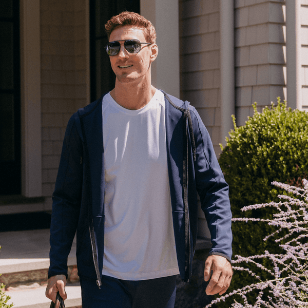 Revo Logan L Satin Gunmetal Blue Water