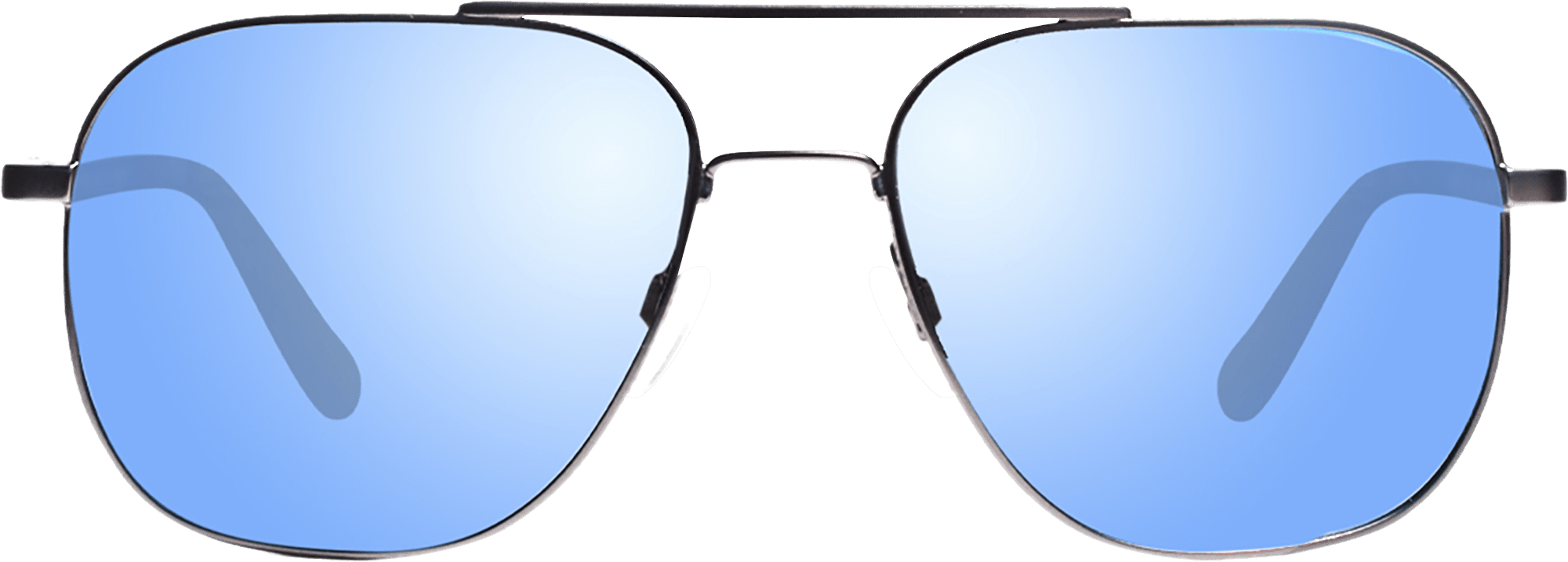 revo Logan L Satin Gunmetal Blue Water