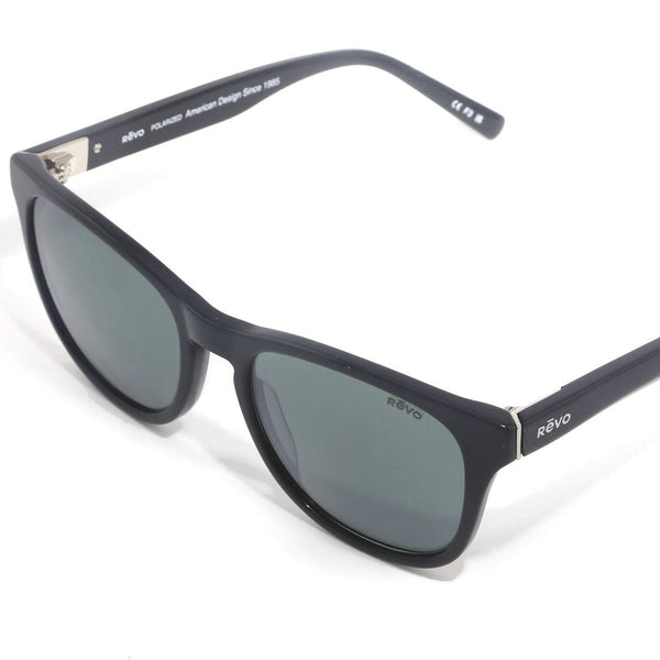 Revo Tatum M Shiny Black Smoky Green