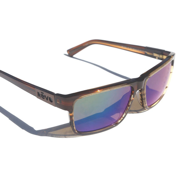 Revo Winston S M Brown Horn Evergreen