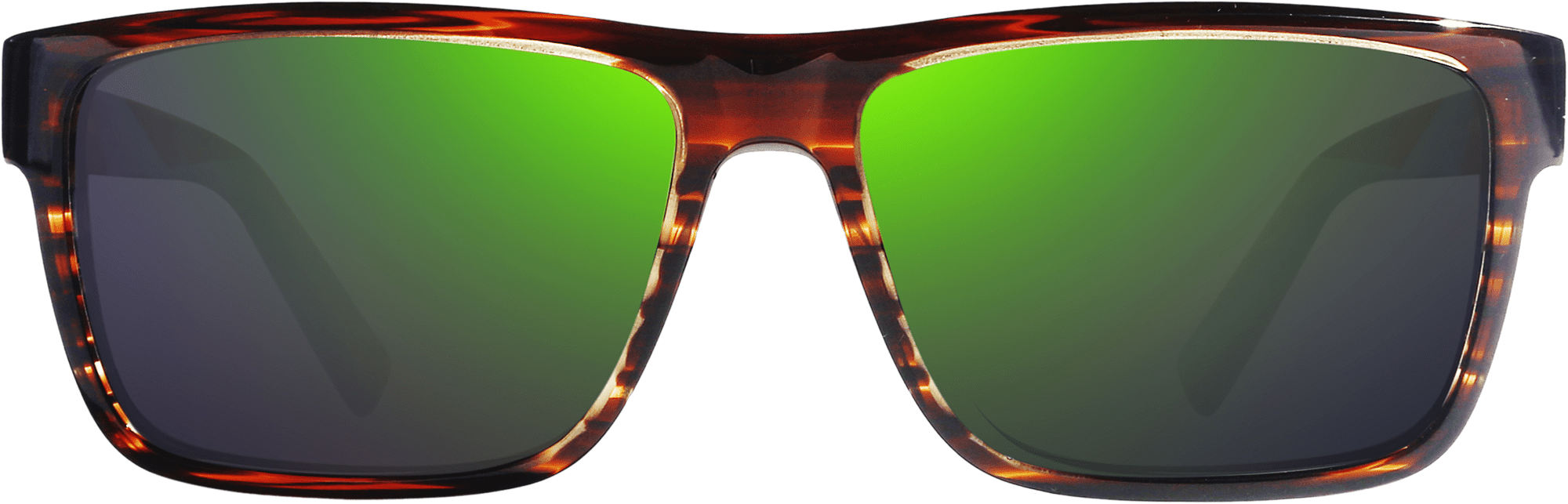 revo Winston S M Brown Horn Evergreen