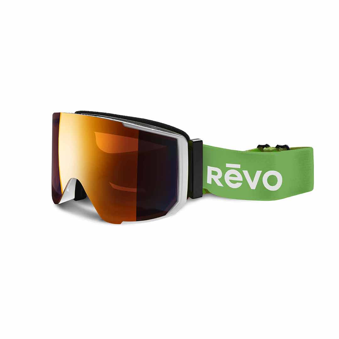 revo Ripper | No. 10 L Matte White Photochromic Solar Orange