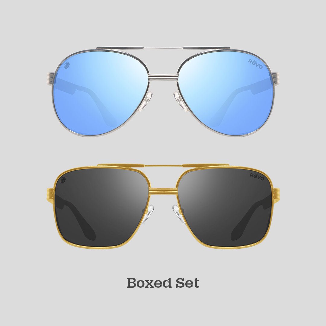 revo Satisfaction LTD Box Set L Silver and Gold Blue Water and Graphite