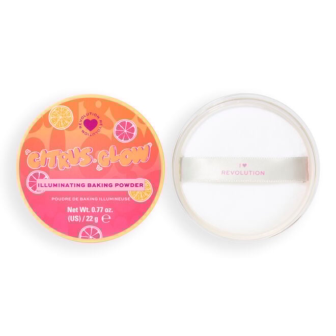 Revolution Beauty London I Heart Revolution Citrus Glow Illuminating Baking Powder