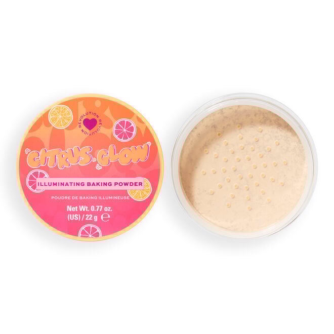 Revolution Beauty London I Heart Revolution Citrus Glow Illuminating Baking Powder