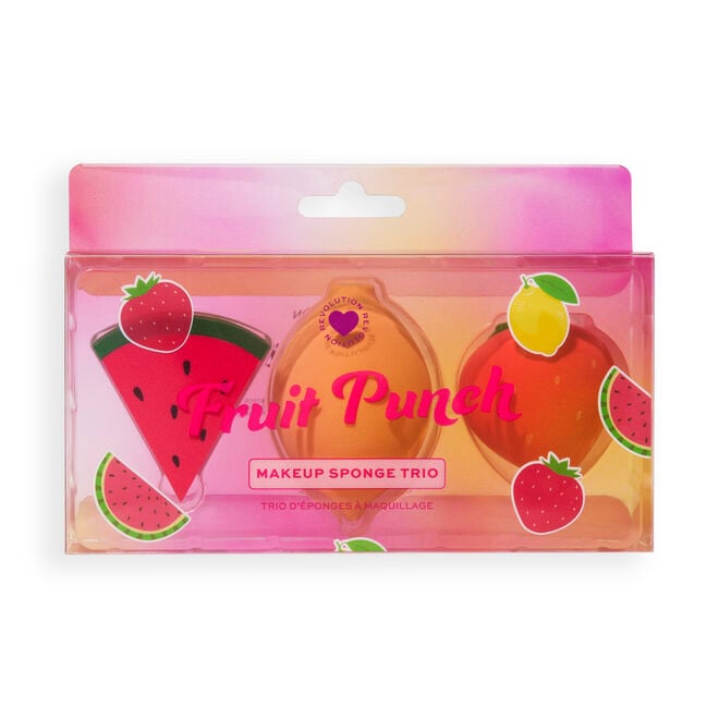 revolution beauty london I Heart Revolution Fruit Punch Blending Sponge Trio