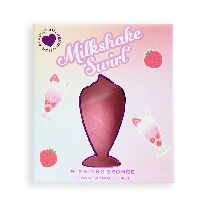 Revolution Beauty London I Heart Revolution Strawberry Milkshake Swirl Beauty Blender