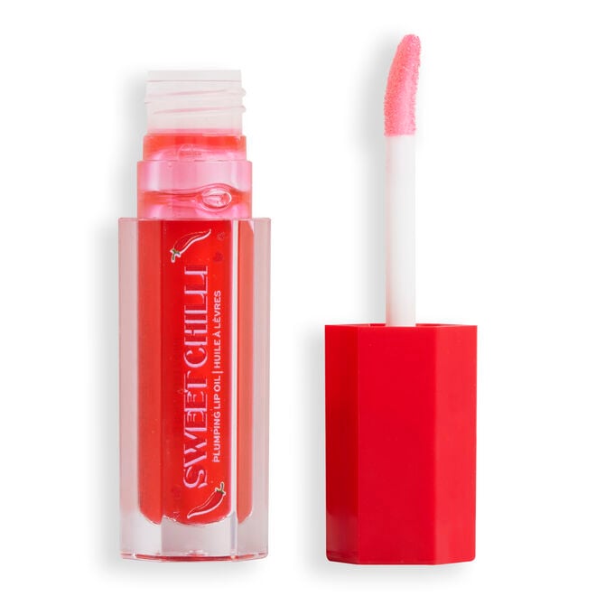 revolution beauty london I Heart Revolution Sweet Chilli Plumping Lip Oil Red