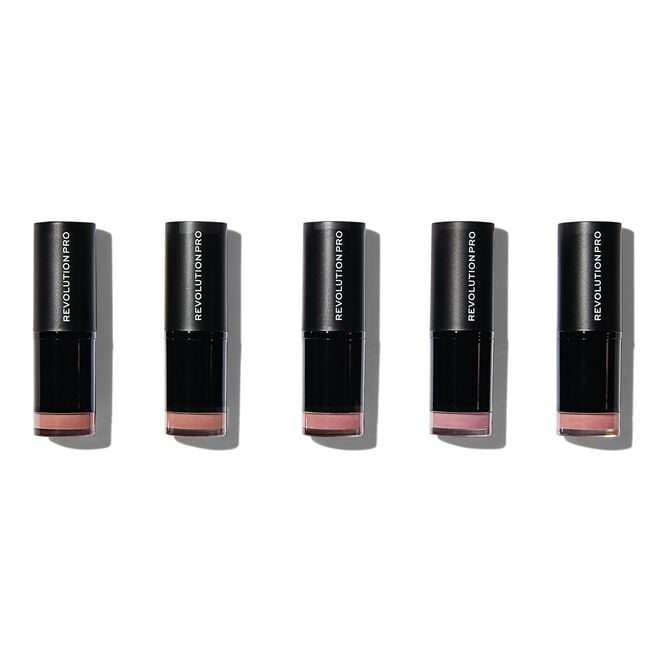 Revolution Beauty London Lipstick Collection Matte Nude