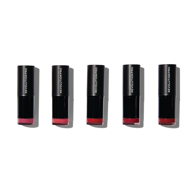 Revolution Beauty London Lipstick Collection Matte Reds