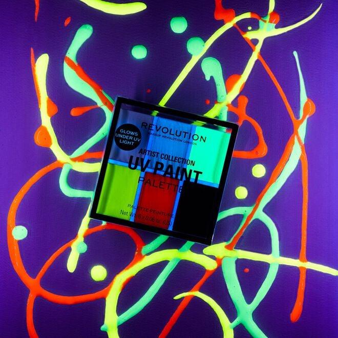 Revolution Beauty London Makeup Revolution Artist Collection UV Paint Palette