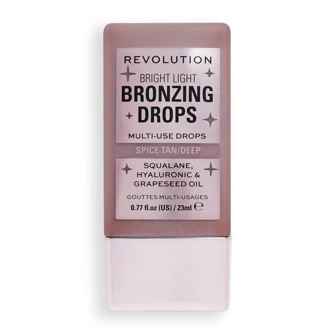 revolution beauty london Makeup Revolution Bright Light Bronzing Drops Deep Bronze Spice