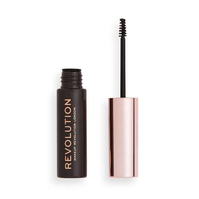 revolution beauty london Makeup Revolution Brow Gel Dark Brown
